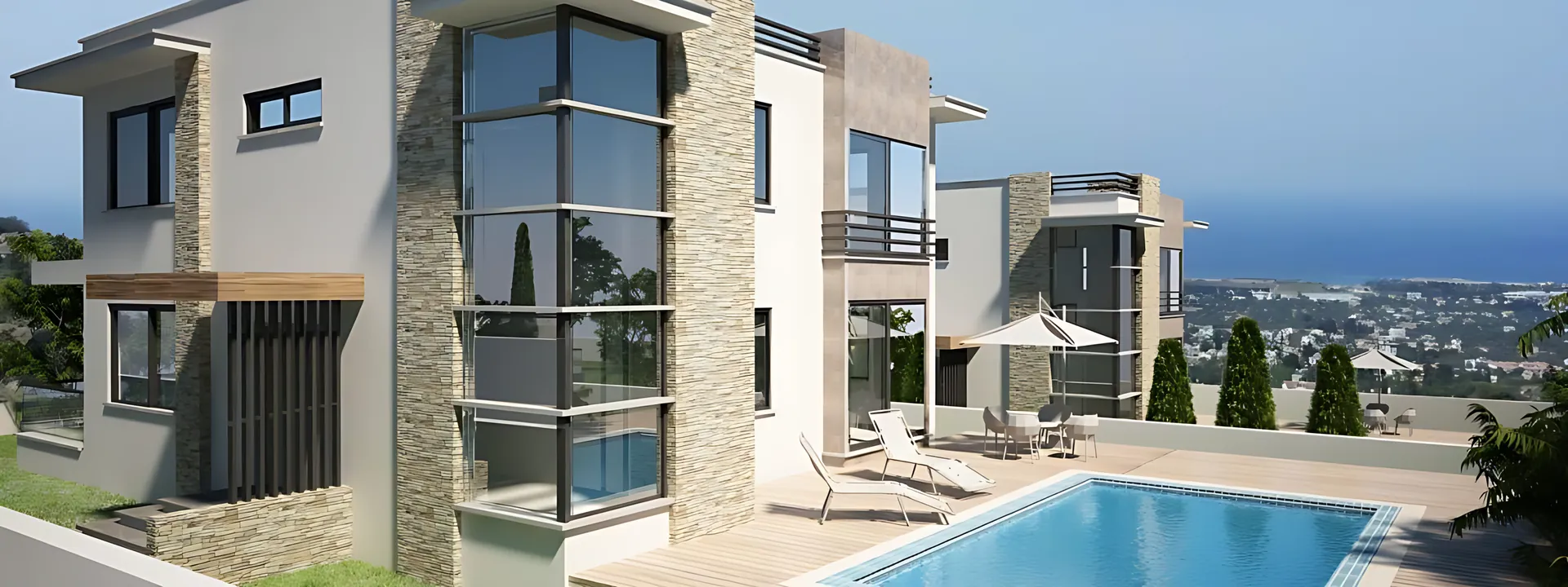 Golden Hill Villas, finished